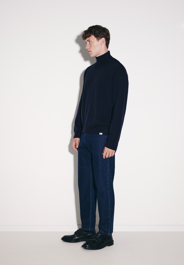 studio seidensticker Strickpullover 1/1 Stehkragen Uni