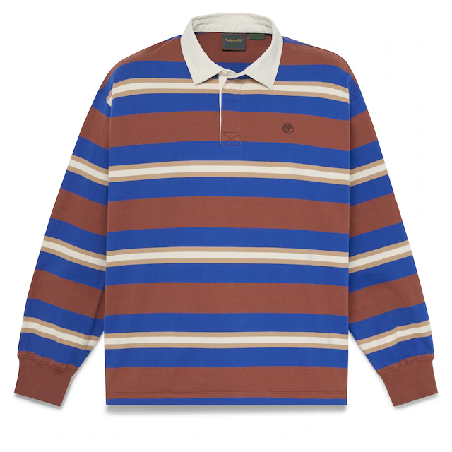 Timberland Langarm-Poloshirt »LS Rugby Polo« mit langem Arm, aus Baumwolle, auch in großen Größen