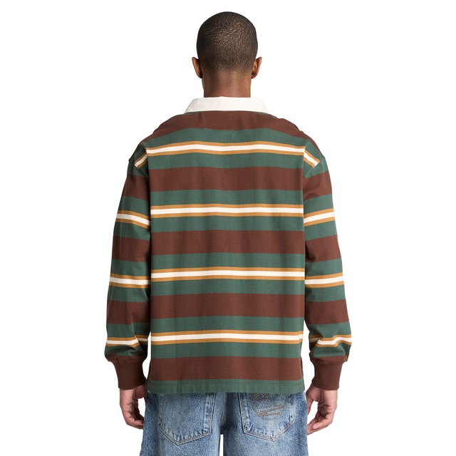 Timberland Langarm-Poloshirt »LS Rugby Polo« mit langem Arm, aus Baumwolle, auch in großen Größen