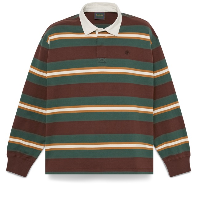 Timberland Langarm-Poloshirt »LS Rugby Polo« mit langem Arm, aus Baumwolle, auch in großen Größen