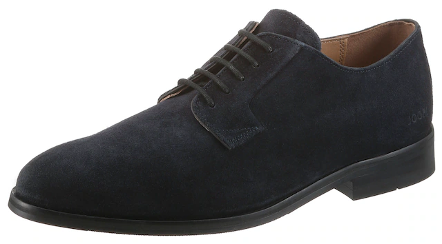 JOOP! Schnürschuh »velluto misto kleitos lace up yd4« Businessschuh, Abendschuh, Festtagsschuh mit Blockabsatz