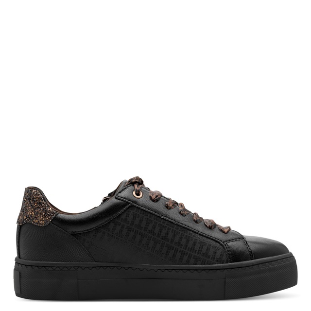 Tamaris Sneaker Freizeitschuh, Schnürer mit Reißverschluss in veganer Verarbeitung