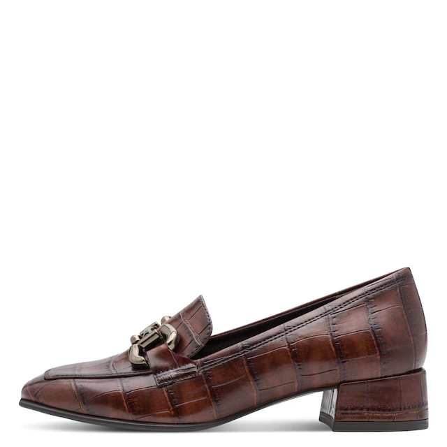Tamaris Slipper Slipper, Abendschuh mit eleganter Zierschnalle