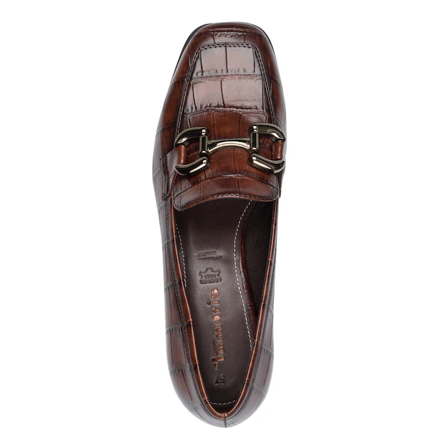 Tamaris Slipper Slipper, Abendschuh mit eleganter Zierschnalle