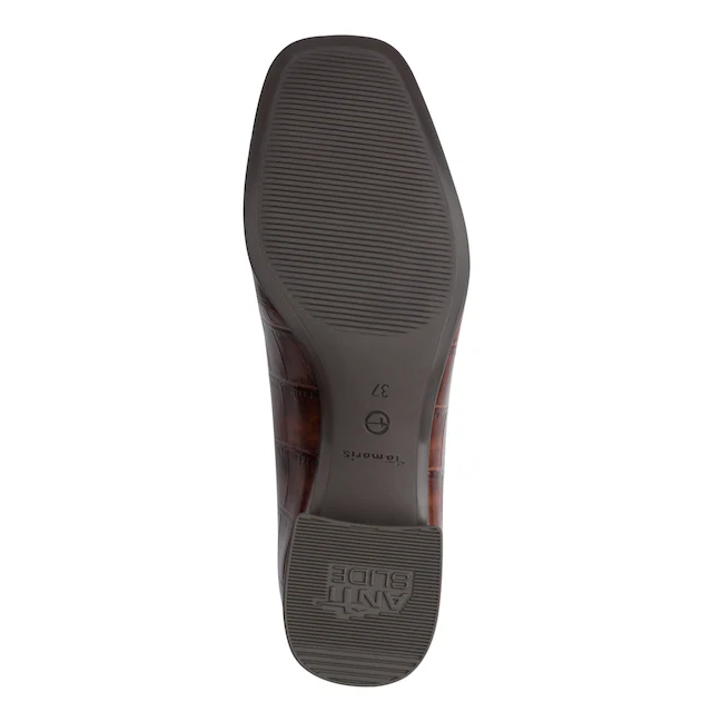 Tamaris Slipper Slipper, Abendschuh mit eleganter Zierschnalle
