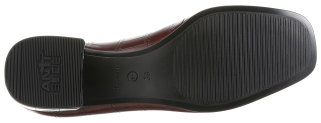 Tamaris Slipper Slipper, Abendschuh mit eleganter Zierschnalle