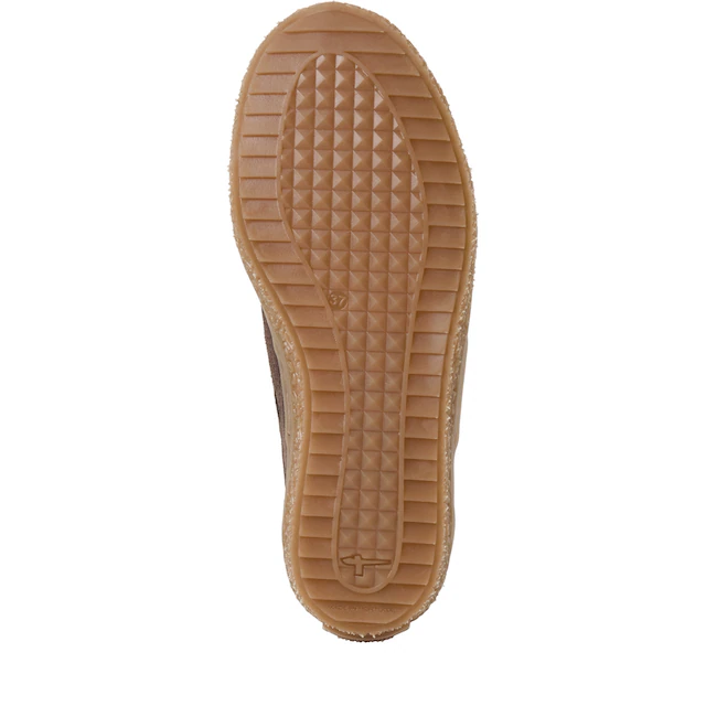 Tamaris Plateausneaker Freizeitschuh, Schnürer, Halbschuh im Retro-Look