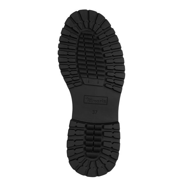 Tamaris Slipper Chunky-Slipper, T-Spangen, Loafer, in veganer Verarbeitung