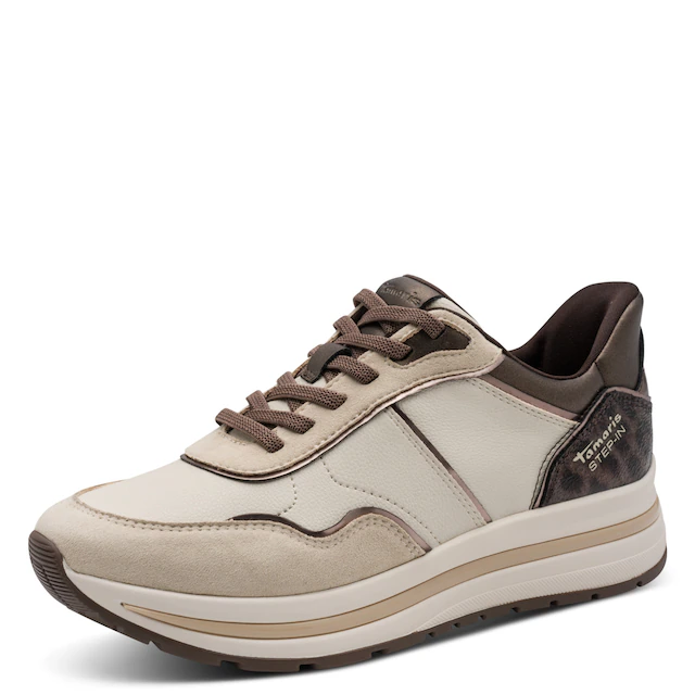 Tamaris Plateausneaker Freizeitschuh, STEP IN Damensneaker, Halbschuh veganer Herstellung