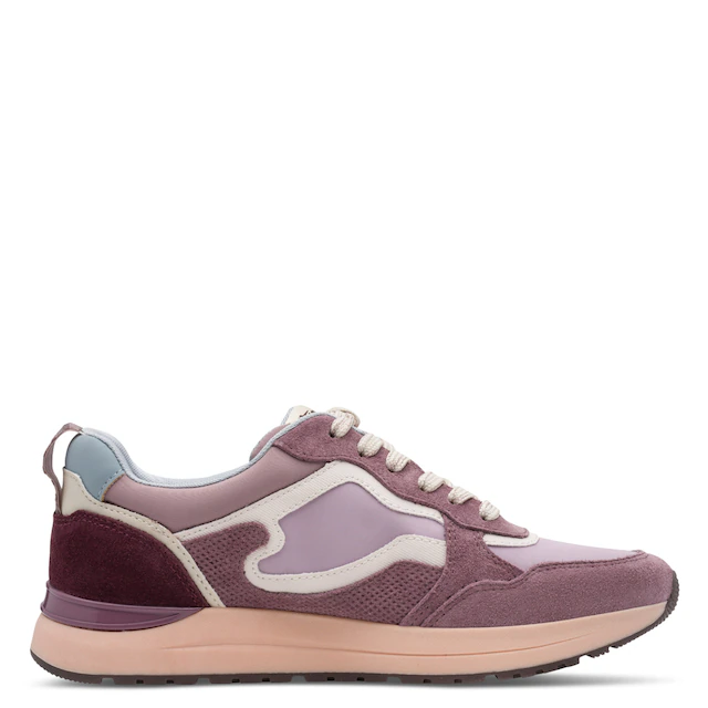 Tamaris Plateausneaker Freizeitschuh, Halbschuh, Schnürschuh mit Kontrastbesatz