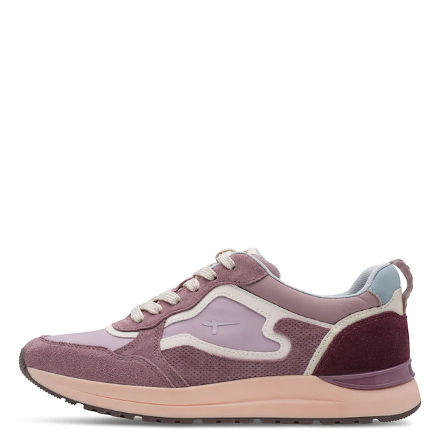 Tamaris Plateausneaker Freizeitschuh, Halbschuh, Schnürschuh mit Kontrastbesatz