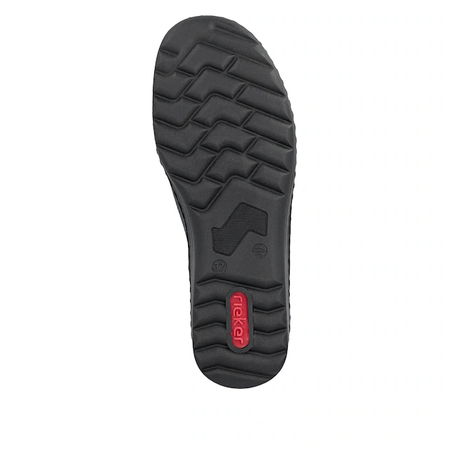 Rieker Sneaker Schnürschuh, Halbschuh, Klassik-Sneaker mit Reißverschluss