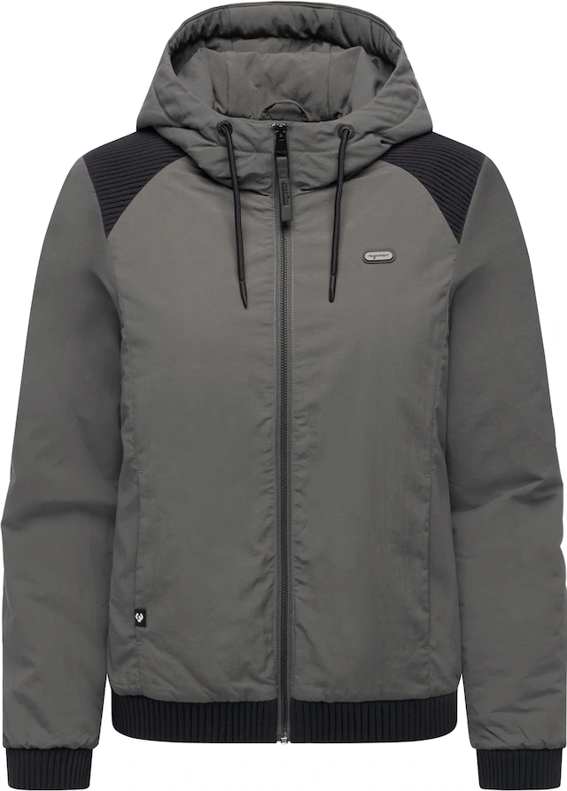 Ragwear Bomberjacke »Chinta Warm YOUMODO« mit Kapuze Warme Übergangsjacke mit elastischen Bündchen