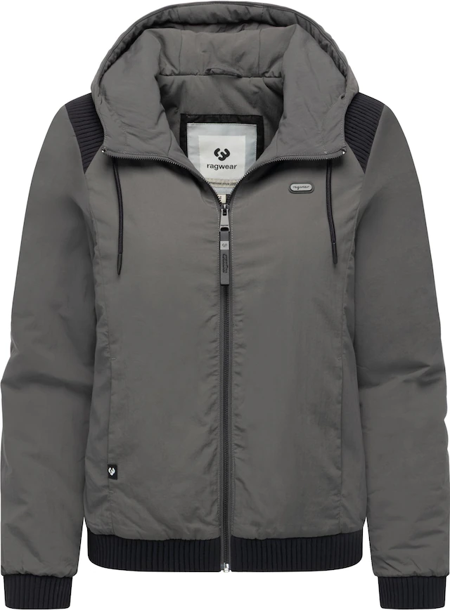 Ragwear Bomberjacke »Chinta Warm YOUMODO« mit Kapuze Warme Übergangsjacke mit elastischen Bündchen