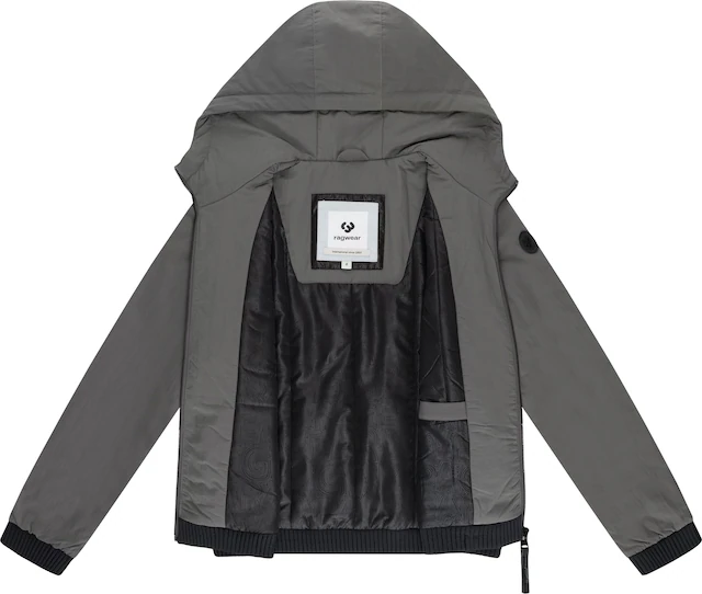 Ragwear Bomberjacke »Chinta Warm YOUMODO« mit Kapuze Warme Übergangsjacke mit elastischen Bündchen