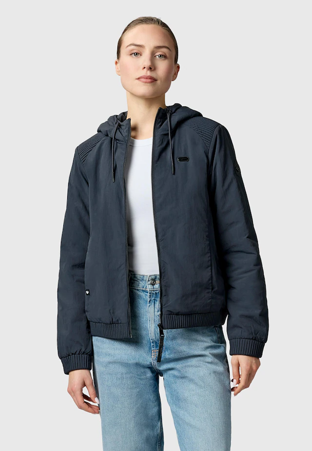 Ragwear Bomberjacke »Chinta Warm YOUMODO« mit Kapuze Warme Übergangsjacke mit elastischen Bündchen