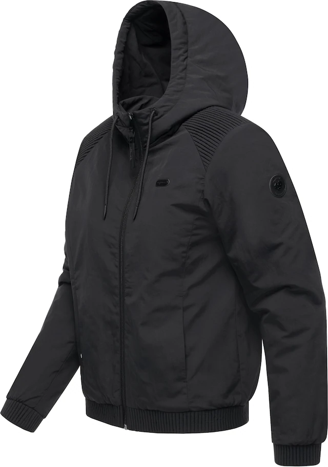 Ragwear Bomberjacke »Chinta Warm YOUMODO« mit Kapuze Warme Übergangsjacke mit elastischen Bündchen
