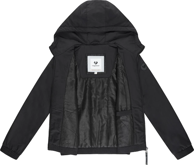 Ragwear Bomberjacke »Chinta Warm YOUMODO« mit Kapuze Warme Übergangsjacke mit elastischen Bündchen