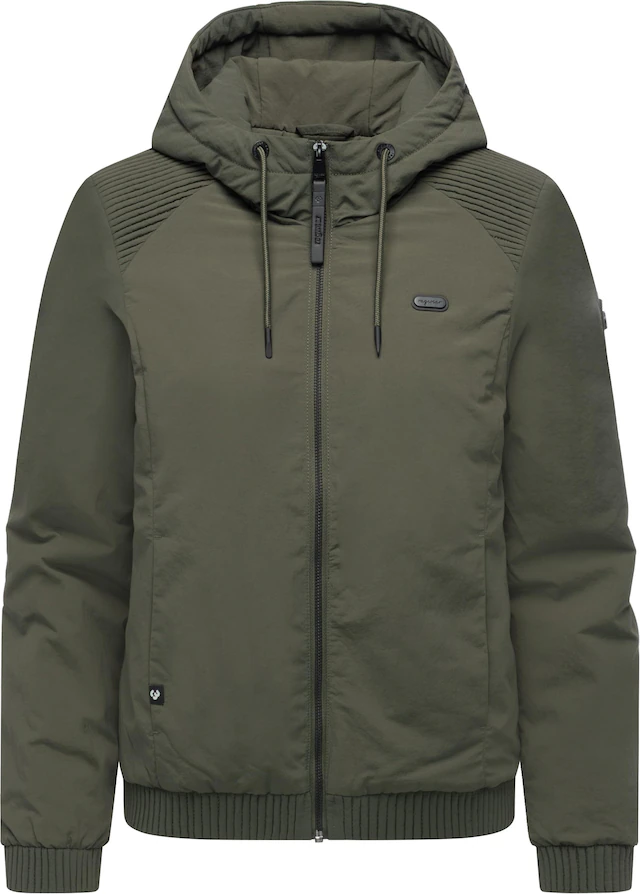 Ragwear Bomberjacke »Chinta Warm YOUMODO« mit Kapuze Warme Übergangsjacke mit elastischen Bündchen