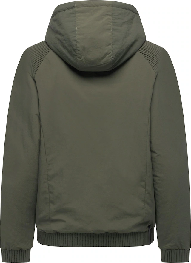 Ragwear Bomberjacke »Chinta Warm YOUMODO« mit Kapuze Warme Übergangsjacke mit elastischen Bündchen