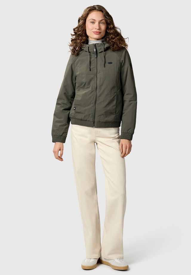 Ragwear Bomberjacke »Chinta Warm YOUMODO« mit Kapuze Warme Übergangsjacke mit elastischen Bündchen