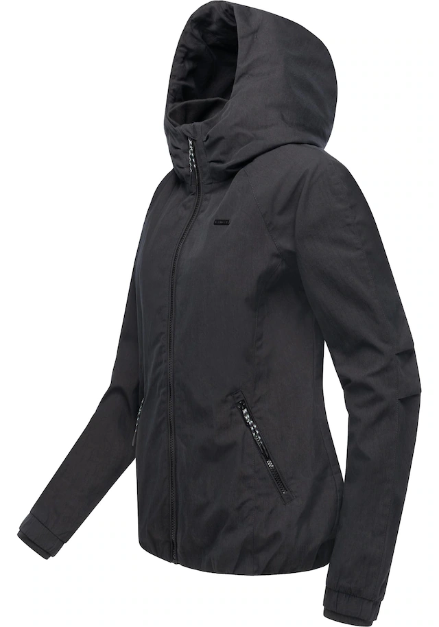 Ragwear Outdoorjacke »Dizzie A YOUMODO« mit Kapuze Leichte Übergangsjacke mit großer Kapuze