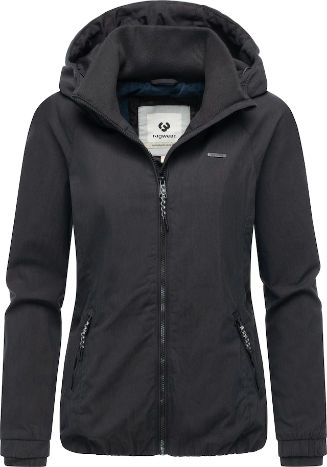 Ragwear Outdoorjacke »Dizzie A YOUMODO« mit Kapuze Leichte Übergangsjacke mit großer Kapuze