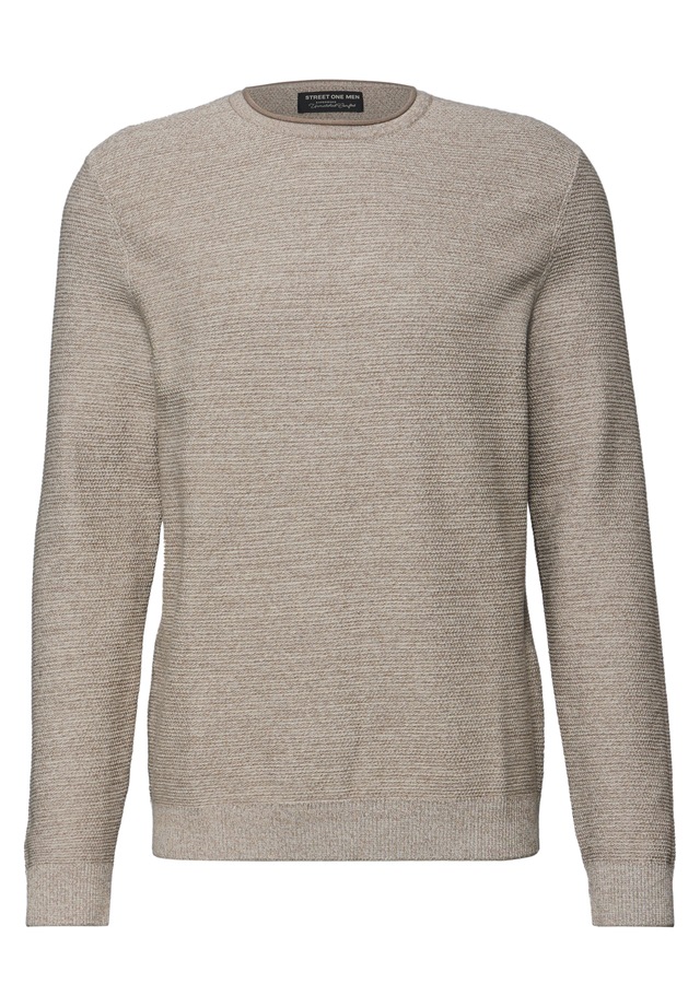 STREET ONE MEN Strickpullover Feinstrick