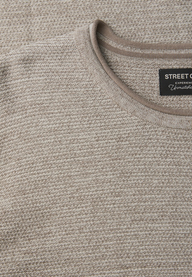 STREET ONE MEN Strickpullover Feinstrick