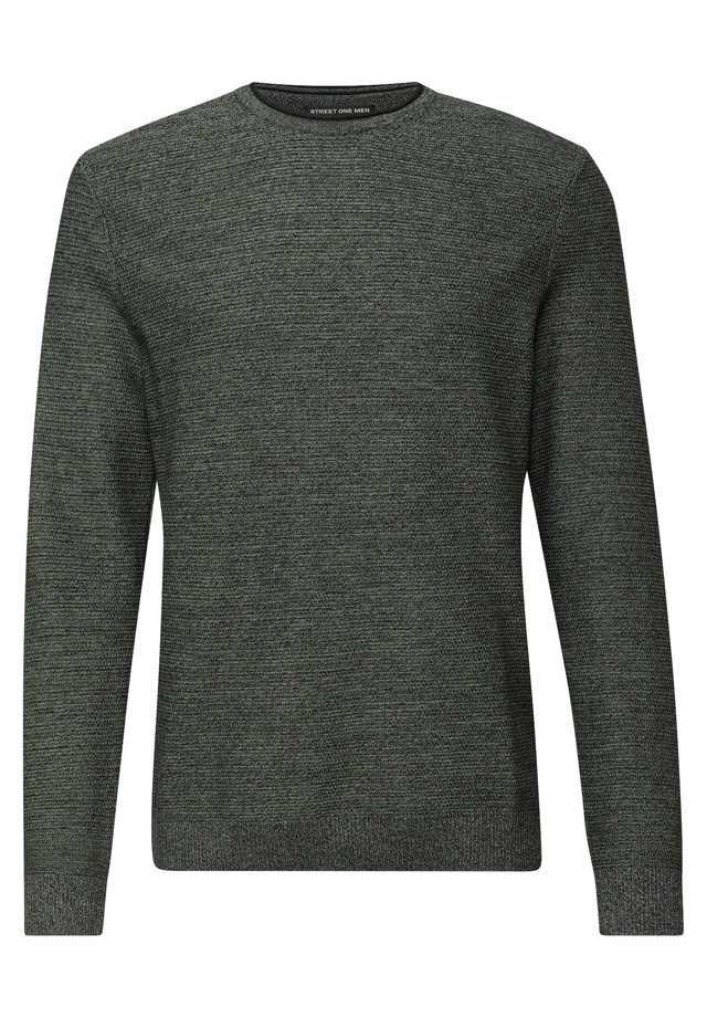 STREET ONE MEN Strickpullover Feinstrick