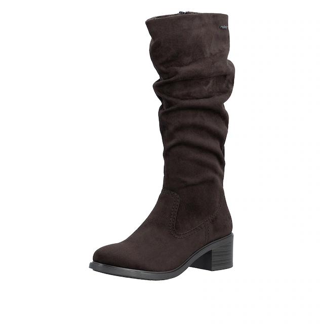 Rieker Stiefel Klassik-Stiefel, Blockabsatz, mit slouchy-Schaft