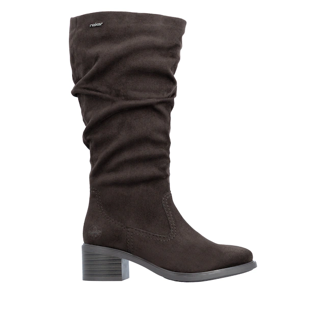 Rieker Stiefel Klassik-Stiefel, Blockabsatz, mit slouchy-Schaft