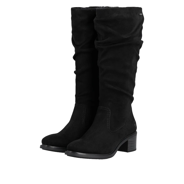 Rieker Stiefel Klassik-Stiefel, Blockabsatz, mit slouchy-Schaft