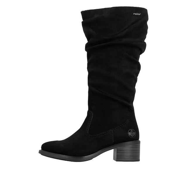 Rieker Stiefel Klassik-Stiefel, Blockabsatz, mit slouchy-Schaft