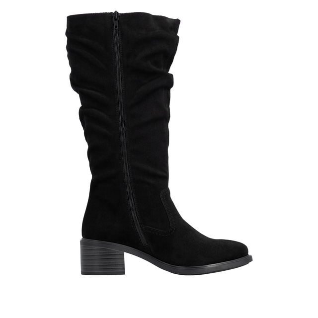 Rieker Stiefel Klassik-Stiefel, Blockabsatz, mit slouchy-Schaft