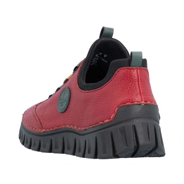 Rieker Slip-On Sneaker Slipper, Schlupfschuh, Halbschuh mit elastischem Einstieg