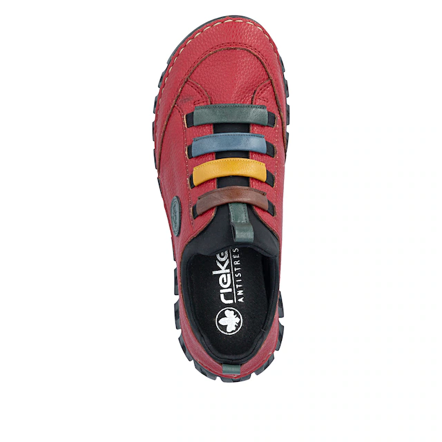 Rieker Slip-On Sneaker Slipper, Schlupfschuh, Halbschuh mit elastischem Einstieg