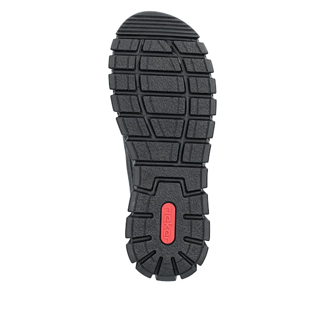 Rieker Slip-On Sneaker Slipper, Schlupfschuh, Halbschuh mit elastischem Einstieg