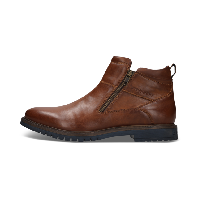 bugatti Stiefelette Klassik-Boots mit zwei Reißverschlüssen