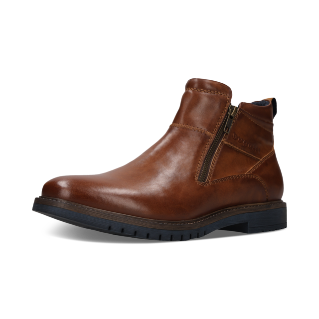 bugatti Stiefelette Klassik-Boots mit zwei Reißverschlüssen