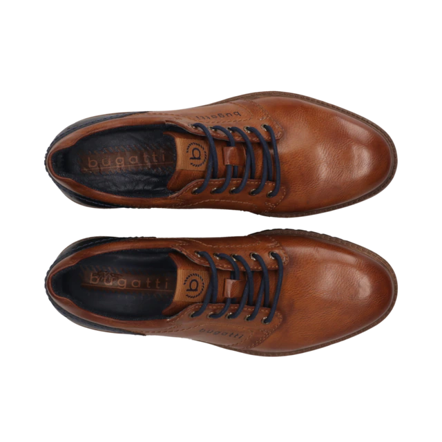 bugatti Schnürschuh Halbschuh, Anzugschuh, Business-Schnürer mit Profilsohle