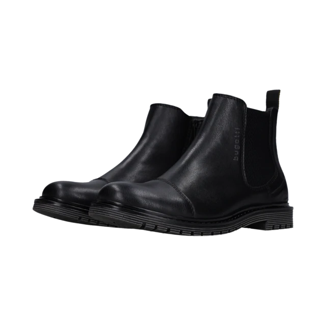 bugatti Chelseaboots Stiefelette mit Stretcheinsatz und Anziehlasche - schmale Form