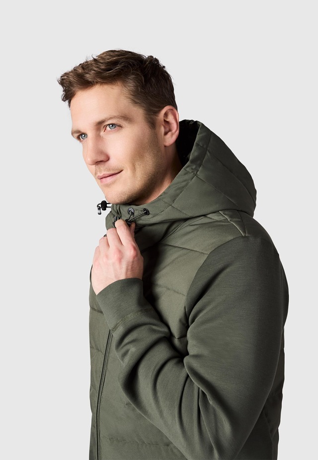 Ragwear Steppjacke »Rendy Tech YOUMODO« mit Kapuze Gesteppte Herren Outdoorjacke mit weichen Ärmeln