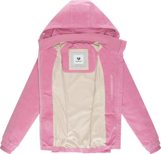 Ragwear Bomberjacke »Dizzie Cordy YOUMODO« mit Kapuze Cordjacke mit verstellbarer Kapuze