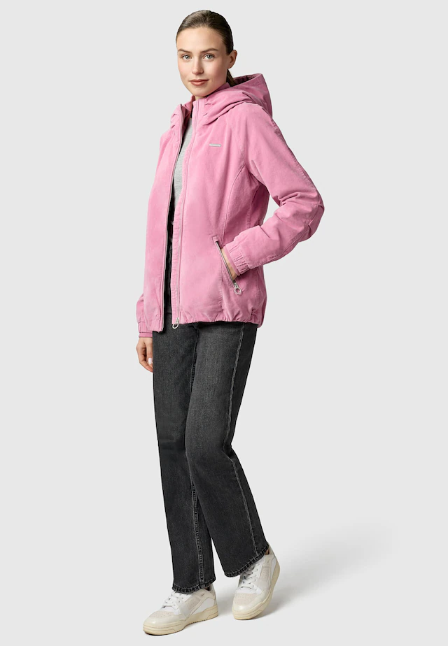 Ragwear Bomberjacke »Dizzie Cordy YOUMODO« mit Kapuze Cordjacke mit verstellbarer Kapuze