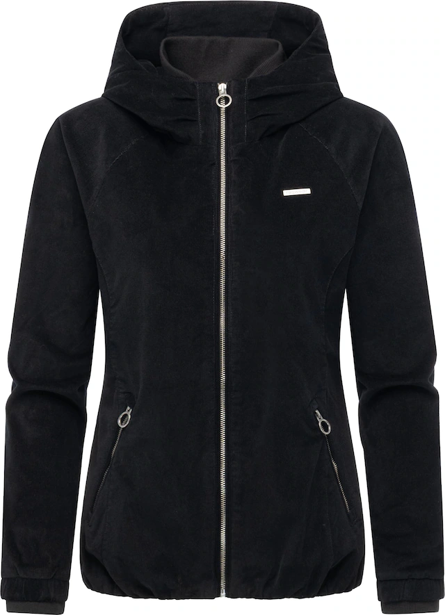 Ragwear Bomberjacke »Dizzie Cordy YOUMODO« mit Kapuze Cordjacke mit verstellbarer Kapuze
