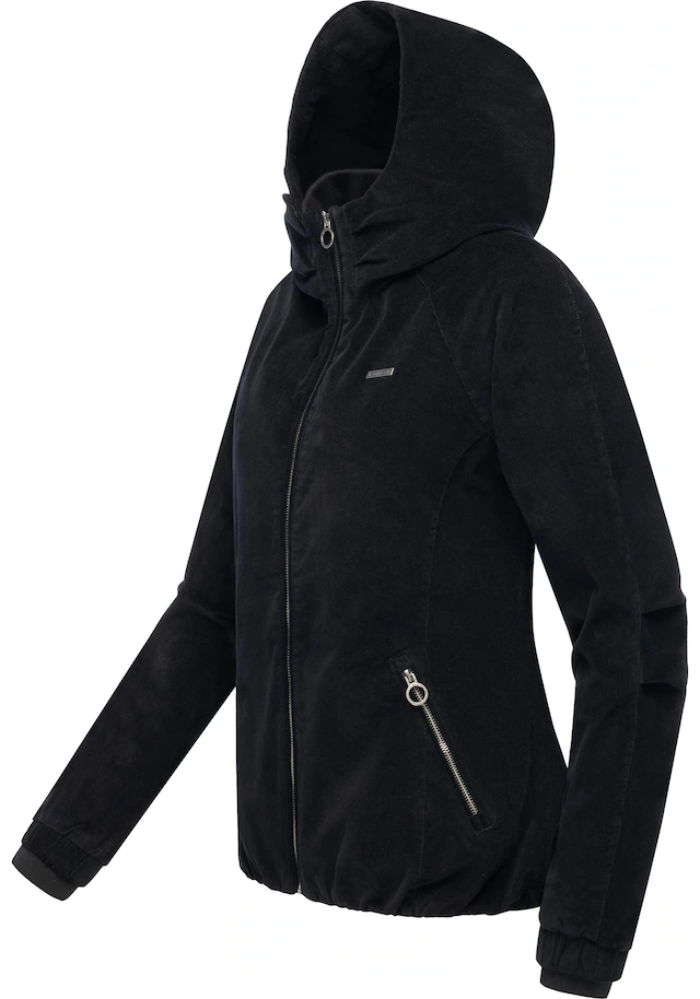 Ragwear Bomberjacke »Dizzie Cordy YOUMODO« mit Kapuze Cordjacke mit verstellbarer Kapuze