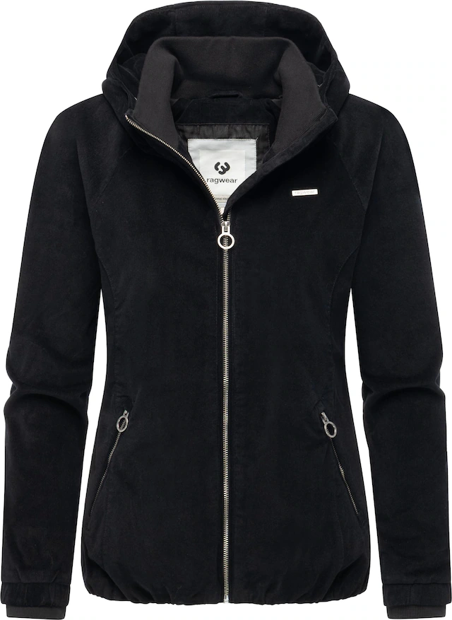 Ragwear Bomberjacke »Dizzie Cordy YOUMODO« mit Kapuze Cordjacke mit verstellbarer Kapuze