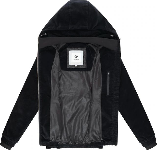 Ragwear Bomberjacke »Dizzie Cordy YOUMODO« mit Kapuze Cordjacke mit verstellbarer Kapuze