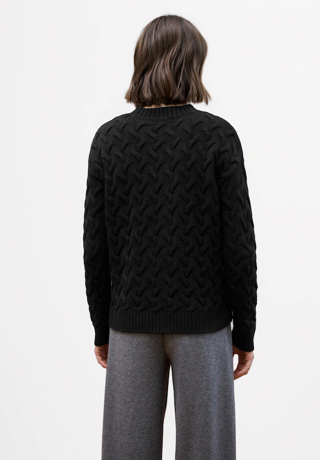STREET ONE STUDIO Stehkragenpullover im soften Baumwoll-Mix